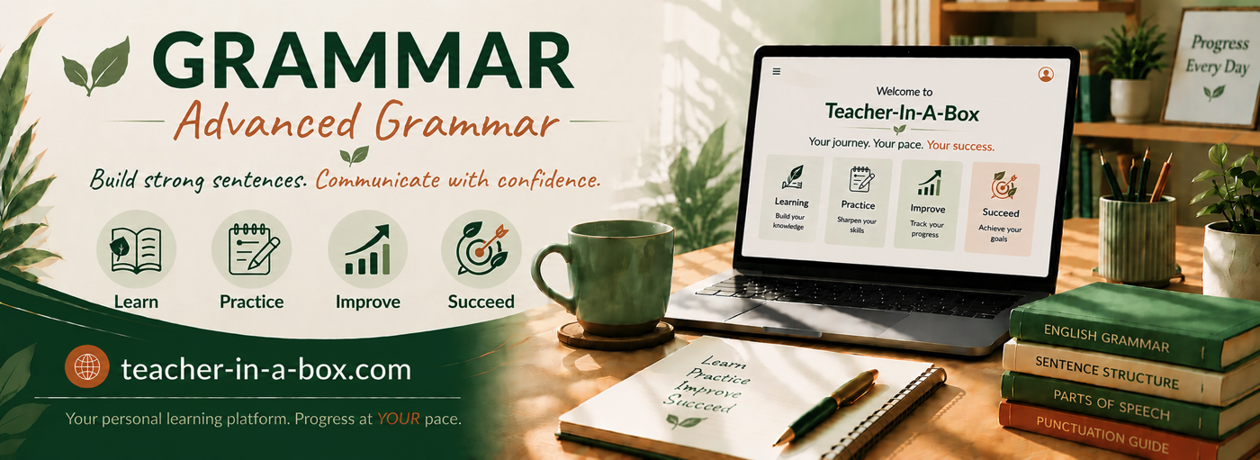 Teacher-In-A-Box — Advanced Grammar