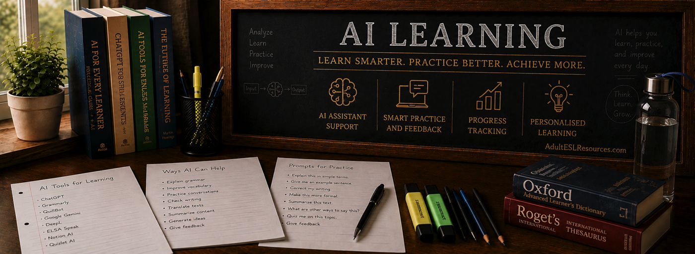 AI Learning at Adult ESL Resources