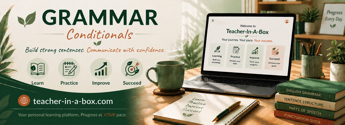 Teacher-In-A-Box — Conditionals