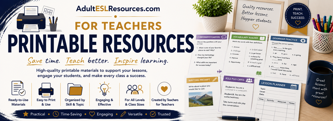 Printable Resources