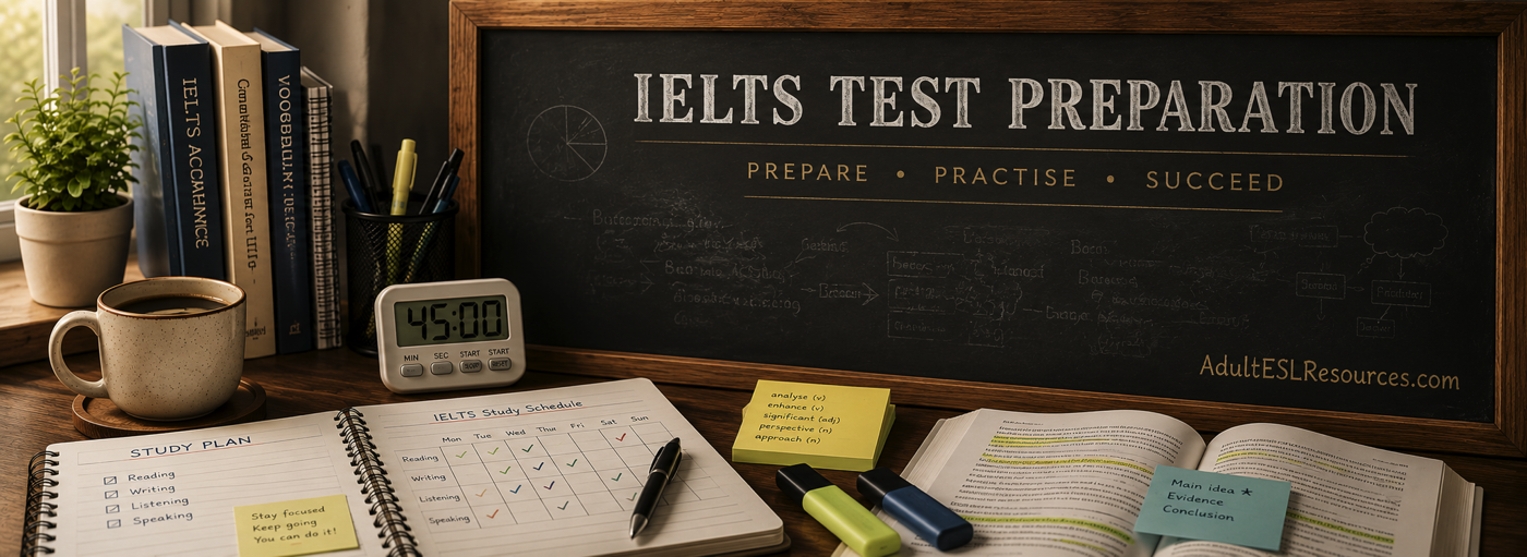 IELTS preparation for study, work and international opportunities