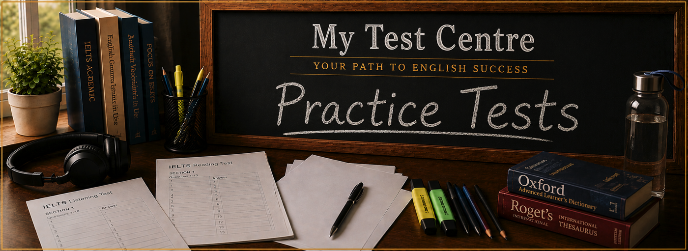 My Test Centre Practice Tests