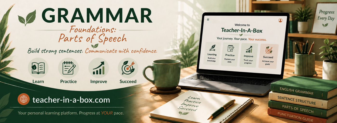 Teacher-In-A-Box — Parts of Speech