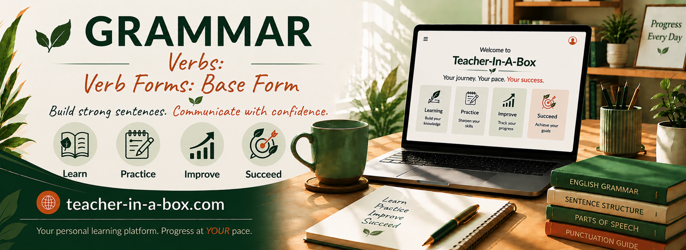 Teacher-In-A-Box — Base Form