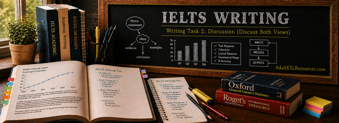 IELTS Writing Task 2 Discussion essays