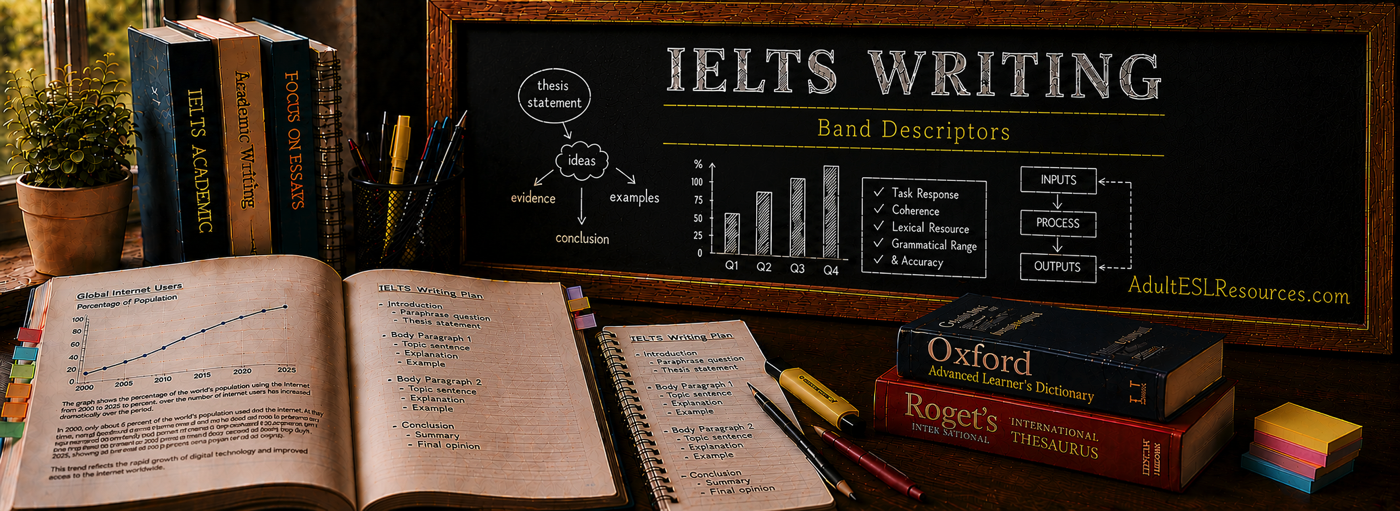 IELTS Writing band descriptors