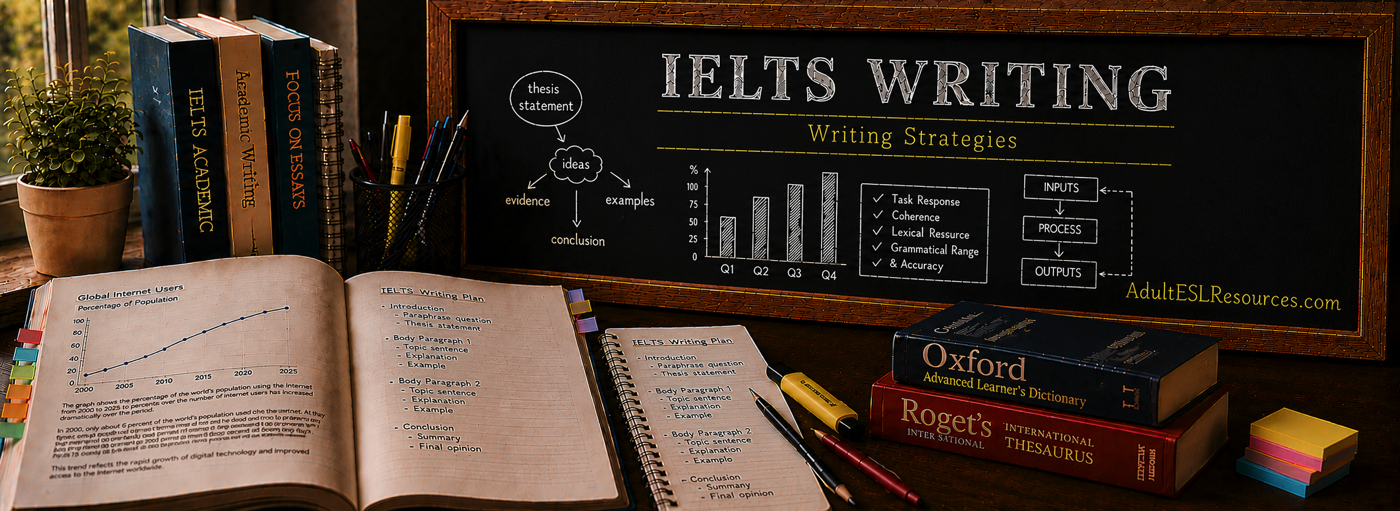 IELTS Writing strategies