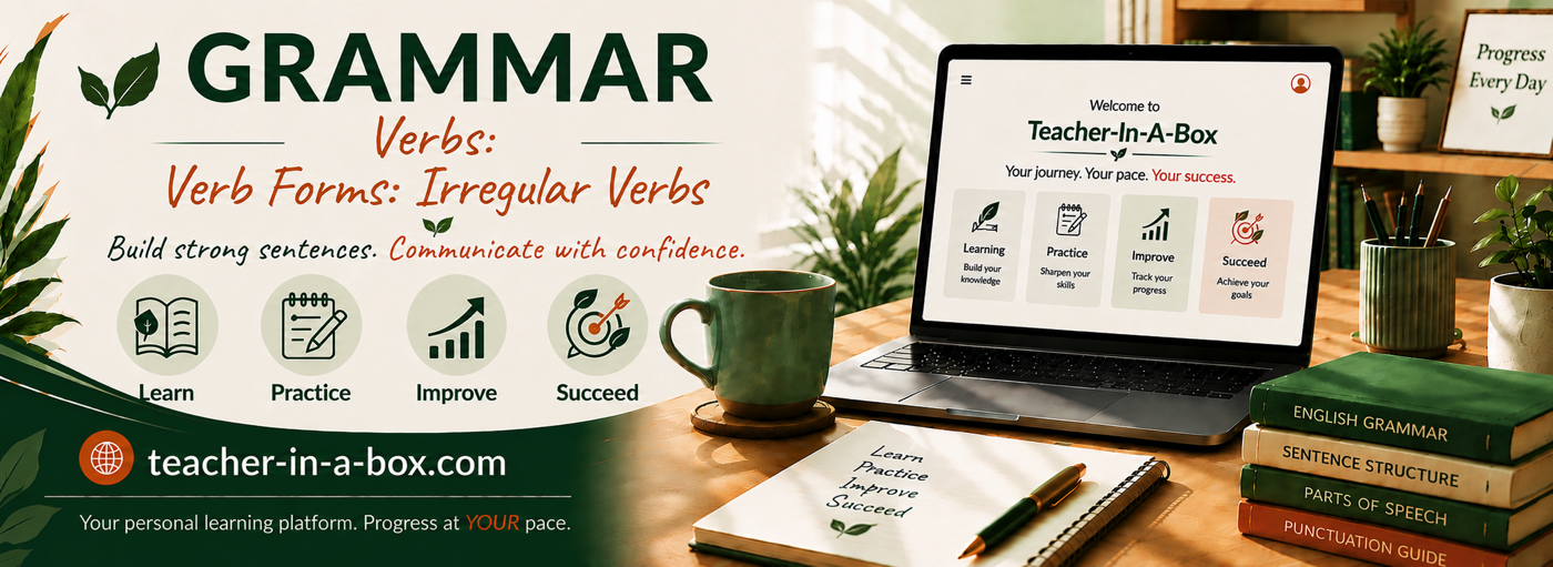Teacher-In-A-Box — Irregular Verbs