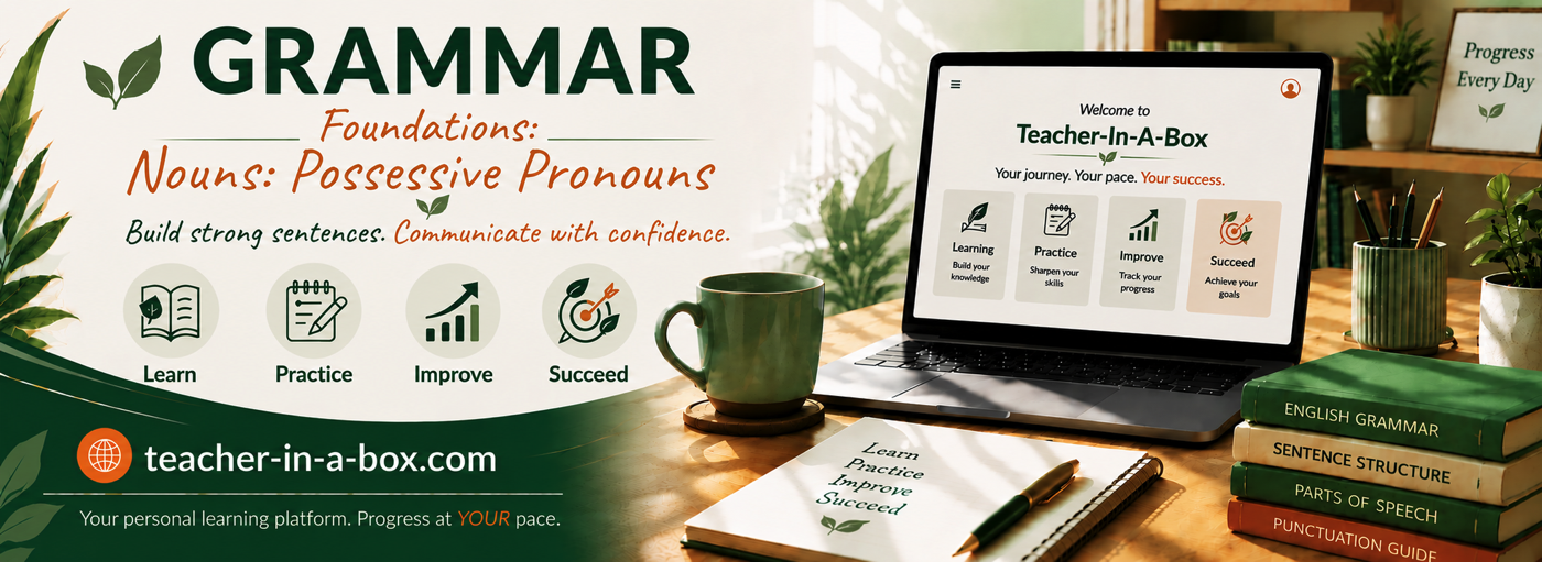 Teacher-In-A-Box — Possessive Pronouns