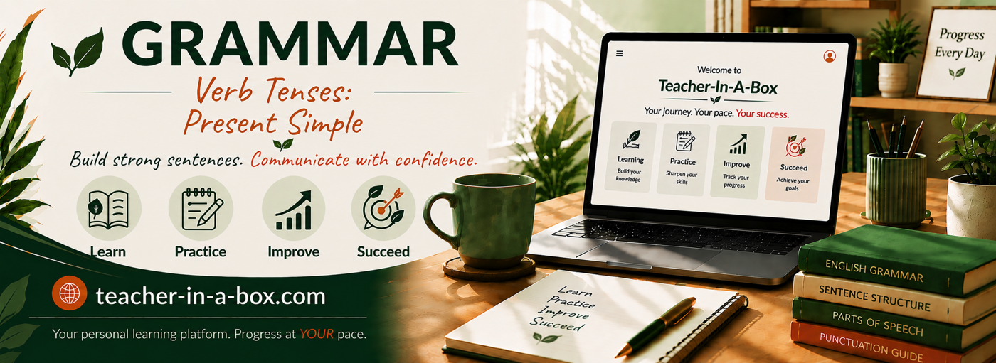 Teacher-In-A-Box — Present Simple
