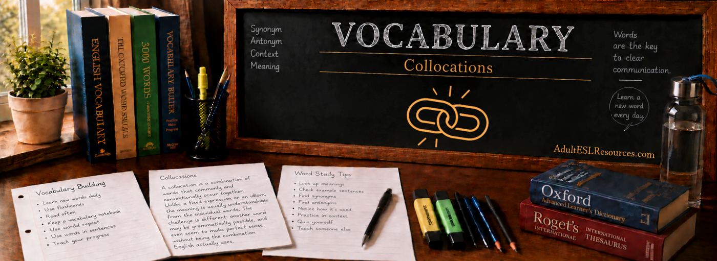 Teacher-In-A-Box — Collocations
