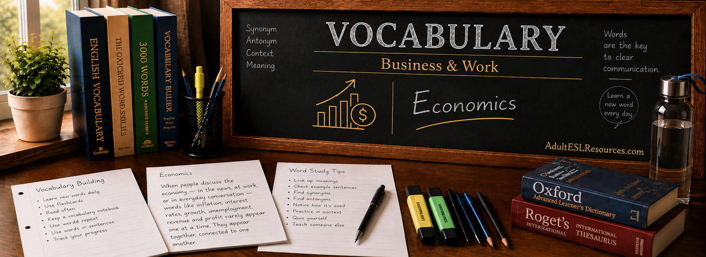 Teacher-In-A-Box — Economics Vocabulary