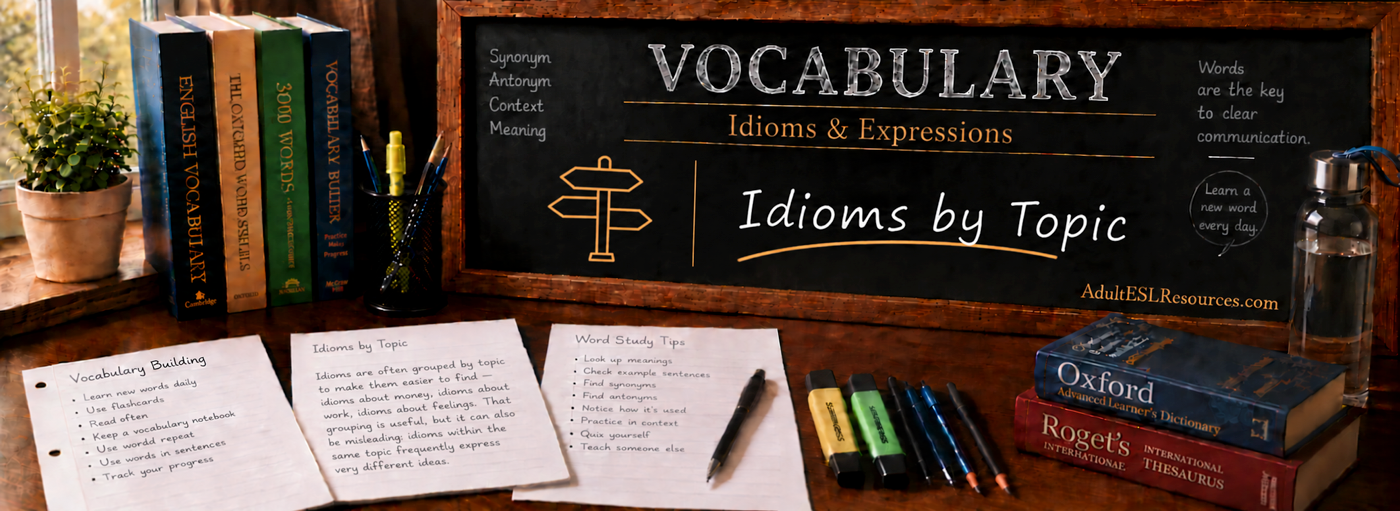 Teacher-In-A-Box — Idioms by Topic